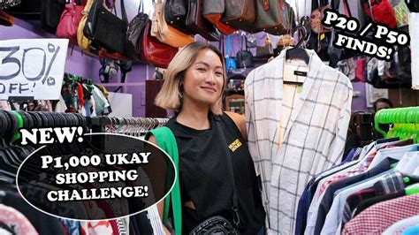 P1,000 Ukay Shopping Challenge in Cubao .
